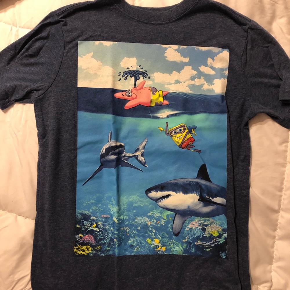 Boys spongebob shirt